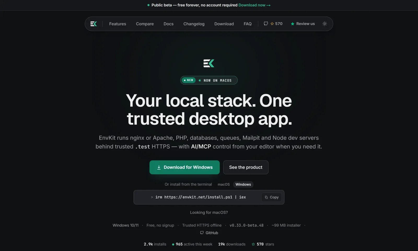 EnvKit website