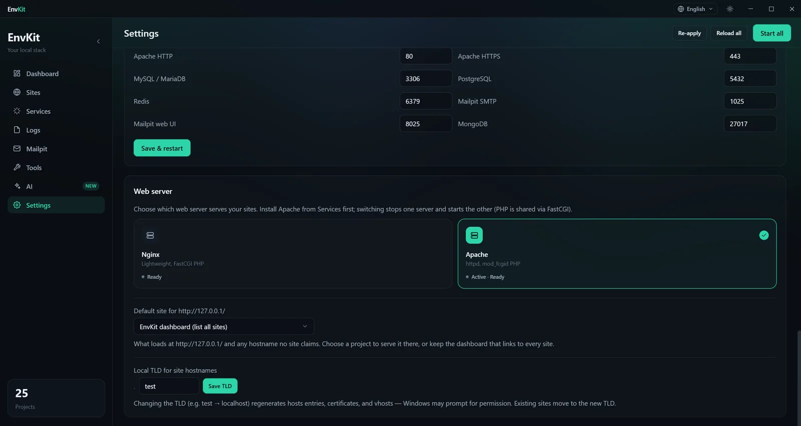 EnvKit, screen 5