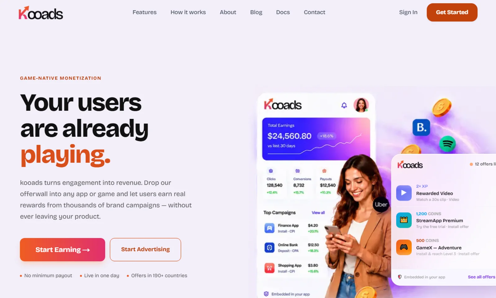 KooAds website